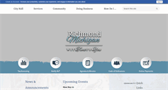 Desktop Screenshot of cityofrichmond.net
